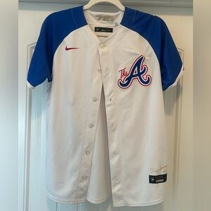 The A Braves Jersey Maddux